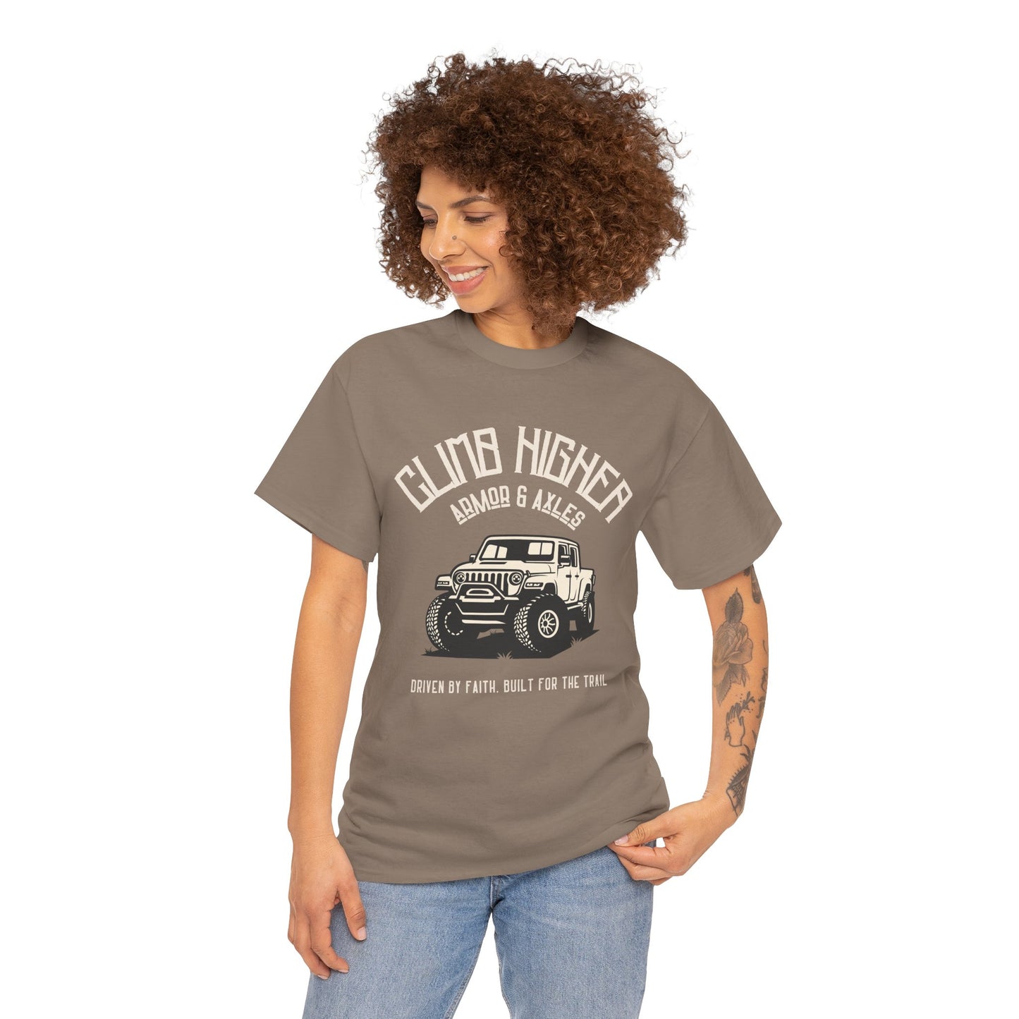 Climb Higher Unisex Heavy Cotton Tee