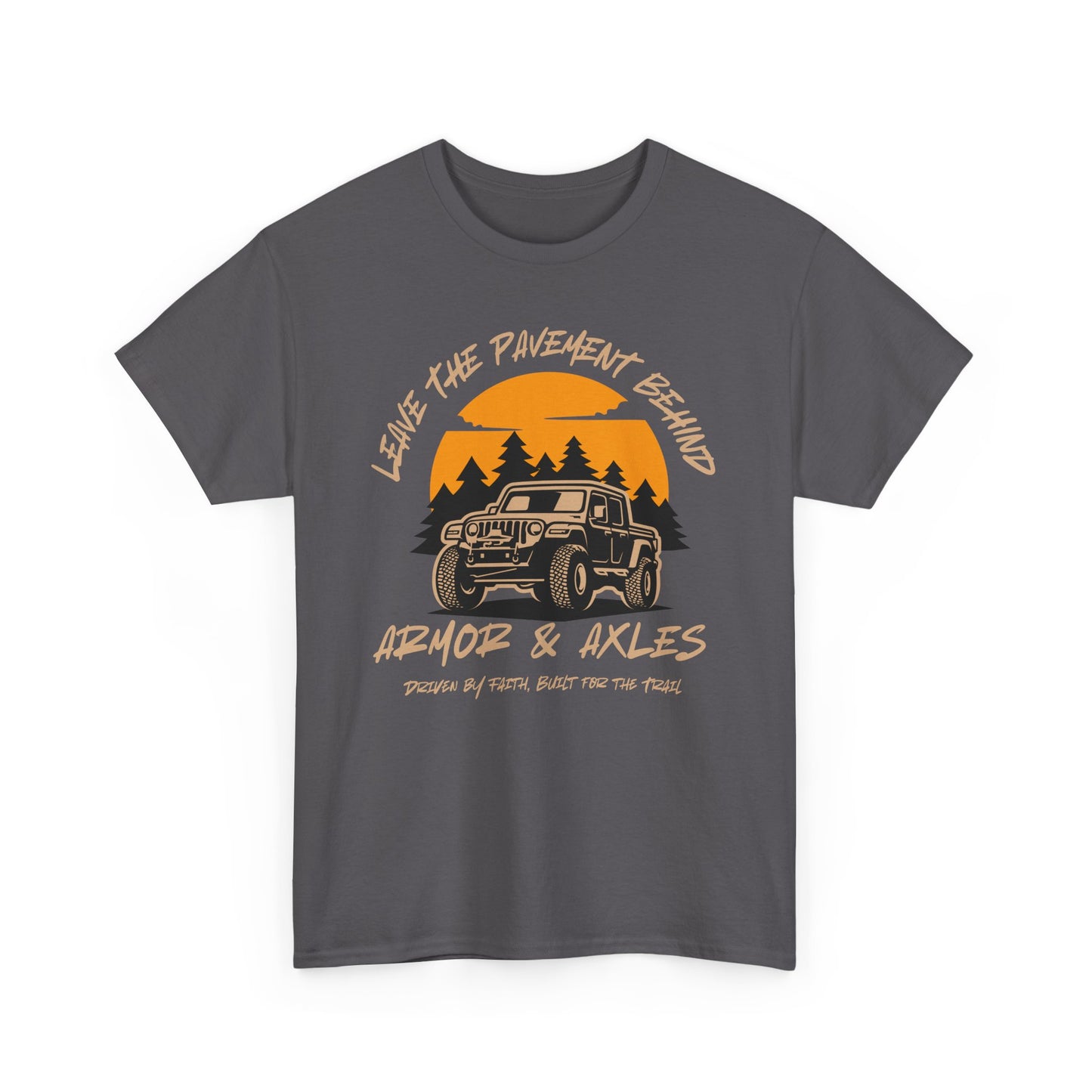 Leave The Pavement Behind Heavy Cotton Tee