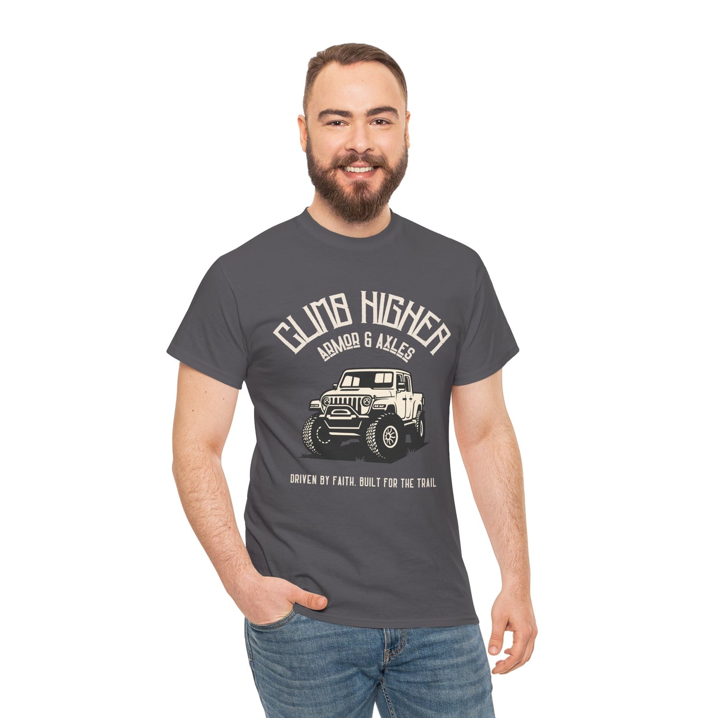 Climb Higher Unisex Heavy Cotton Tee