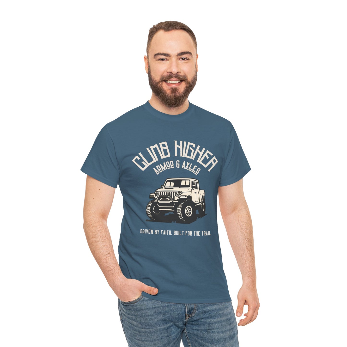 Climb Higher Unisex Heavy Cotton Tee
