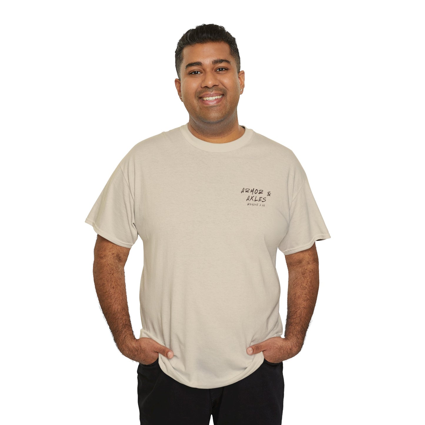 Unstoppable Faith Off-Road T-shirt – Romans 1:16