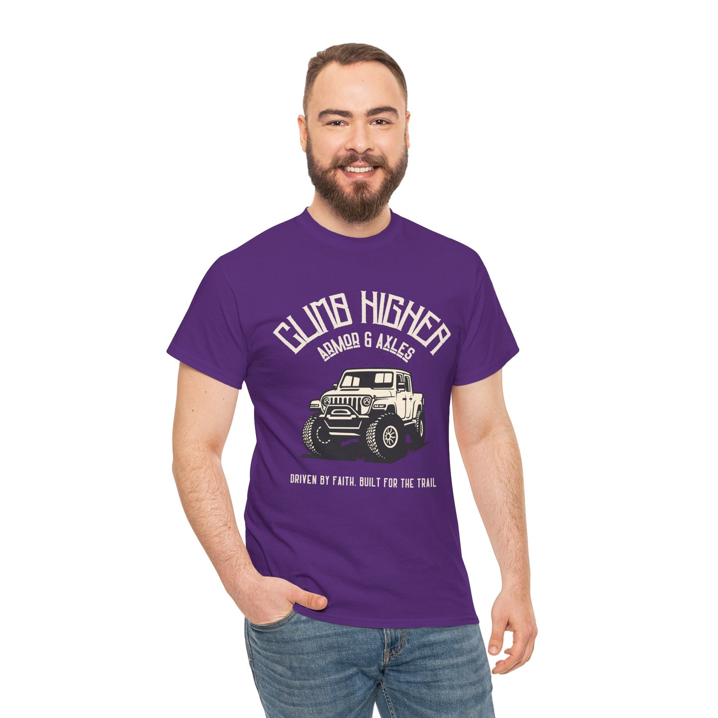 Climb Higher Unisex Heavy Cotton Tee