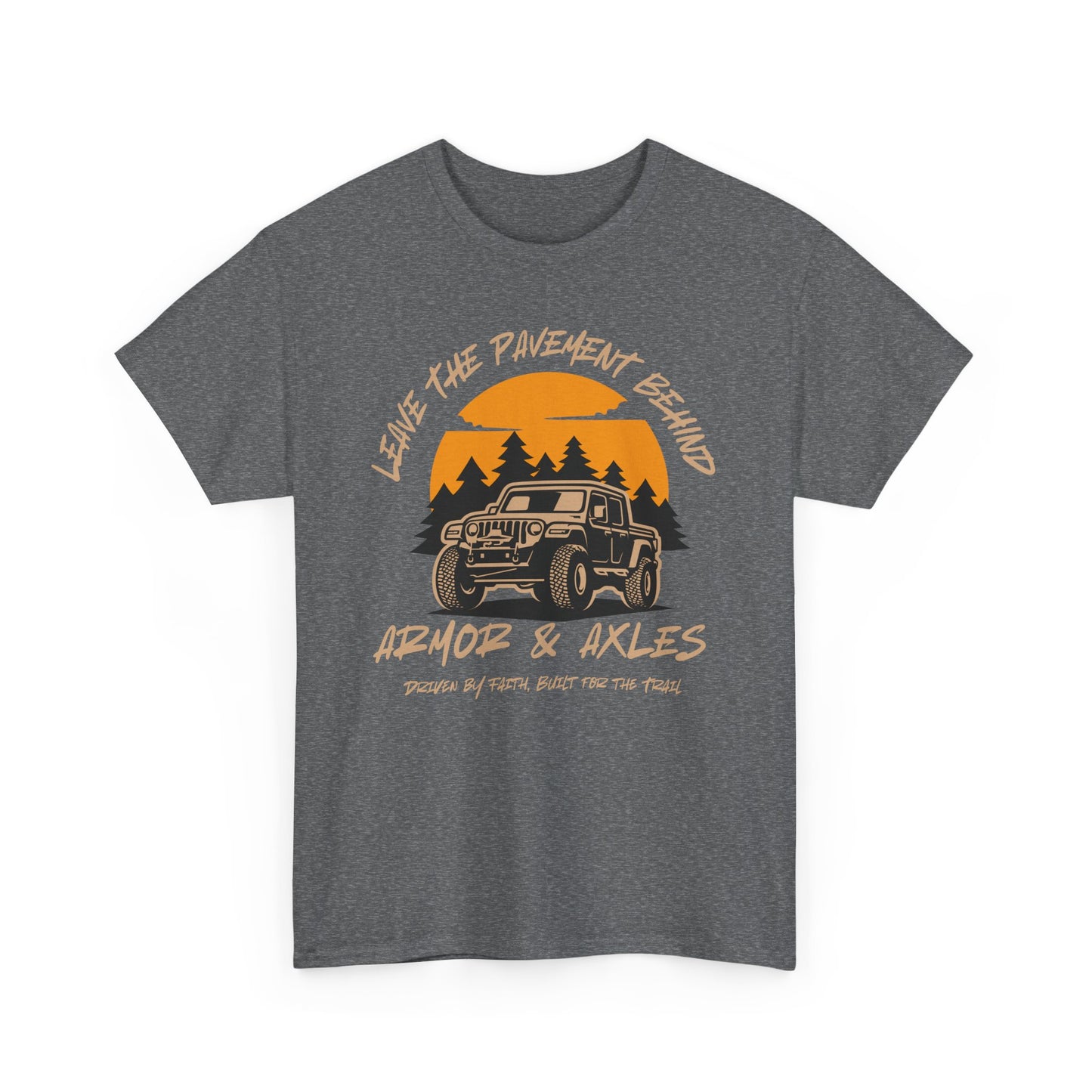 Leave The Pavement Behind Heavy Cotton Tee