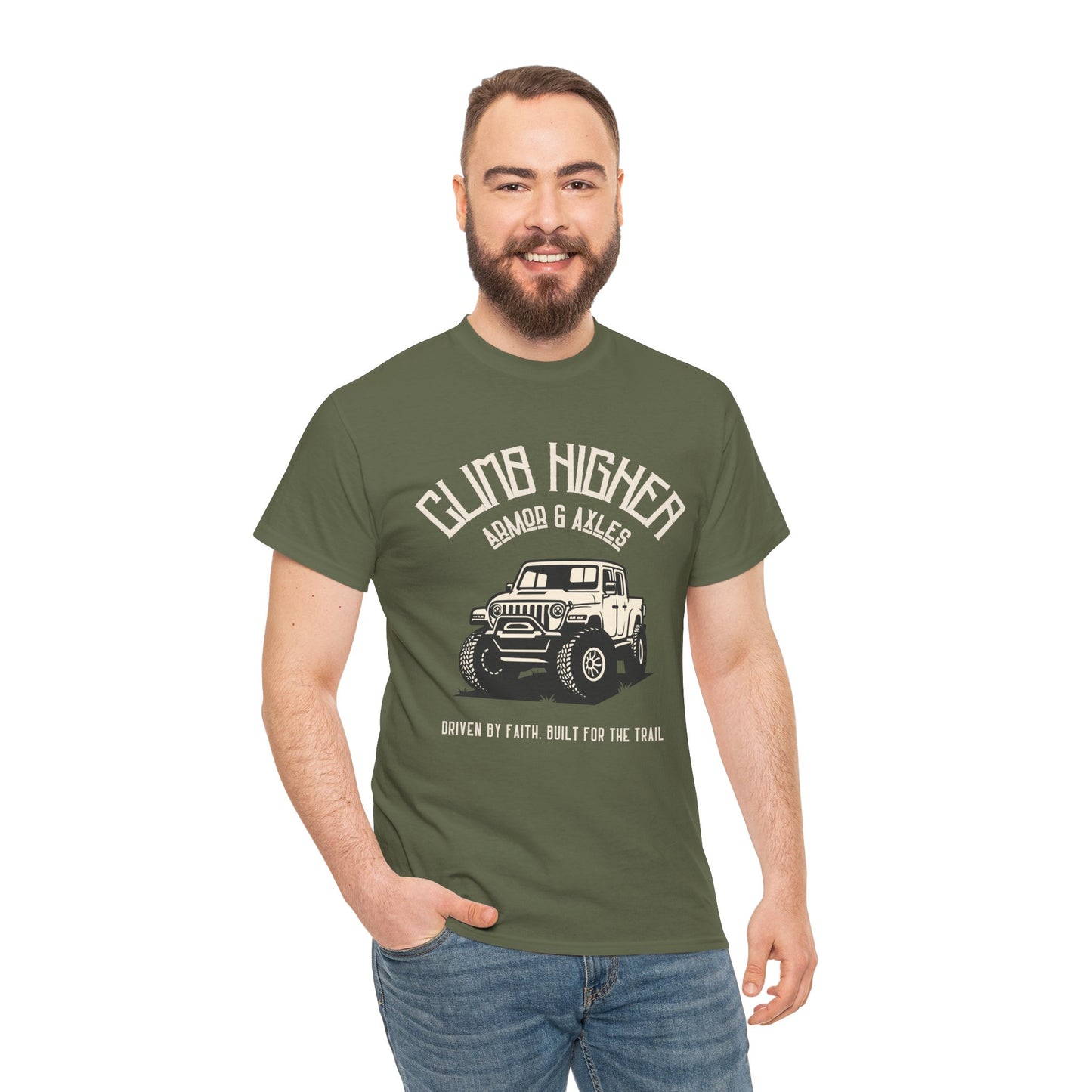 Climb Higher Unisex Heavy Cotton Tee