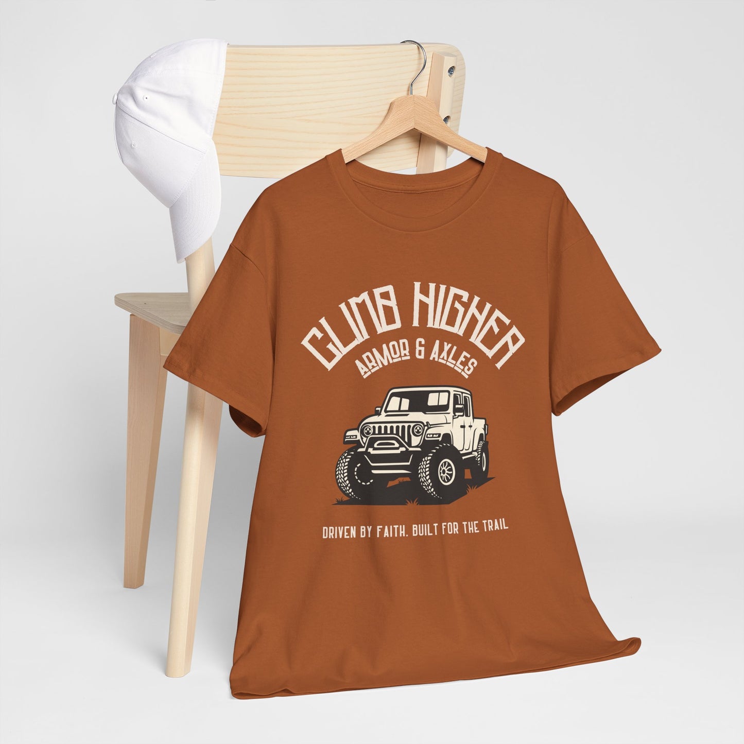 Climb Higher Unisex Heavy Cotton Tee