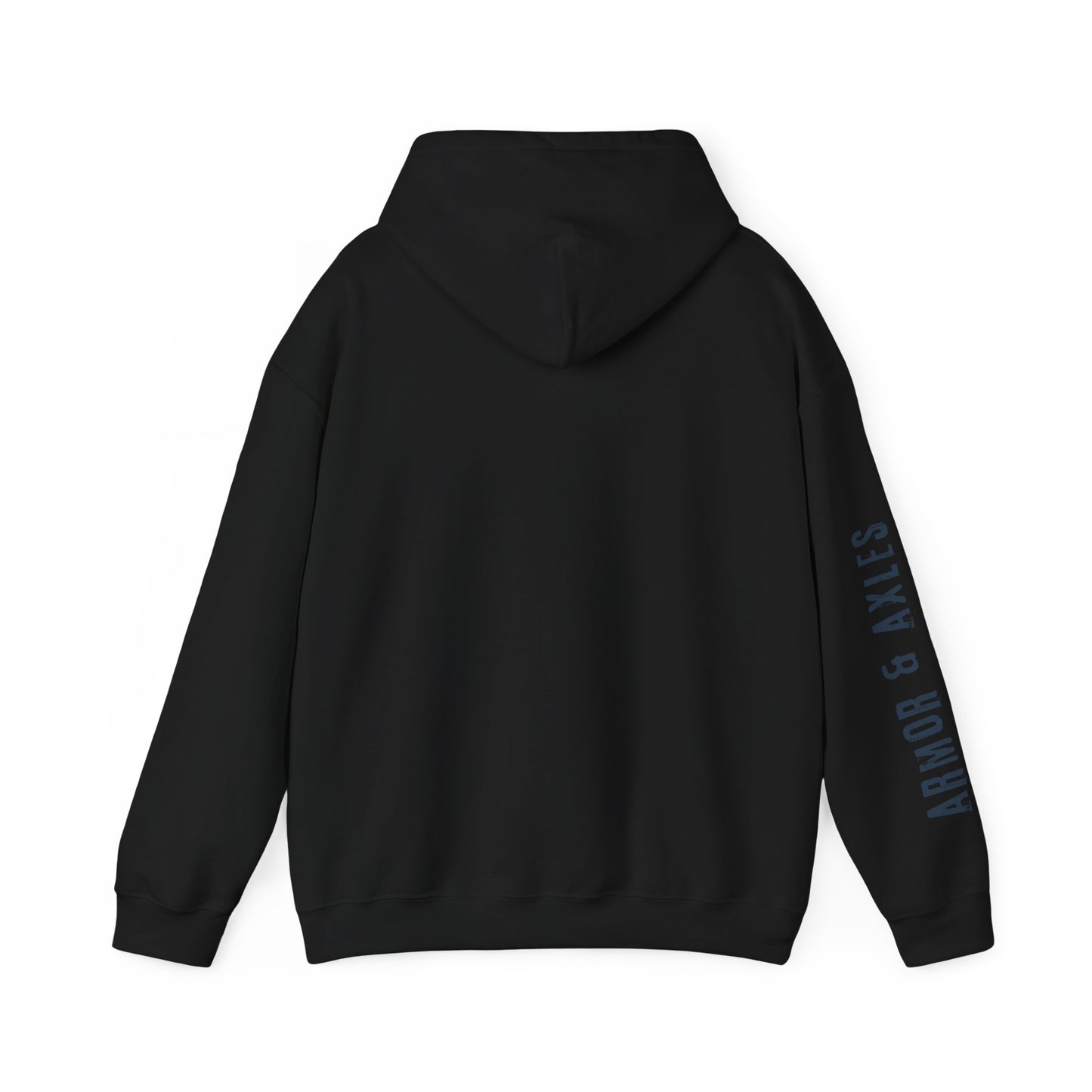 Silhouette Off-Roader Graphic Design Unisex Heavy Blend™ Hooded Sweatshirt