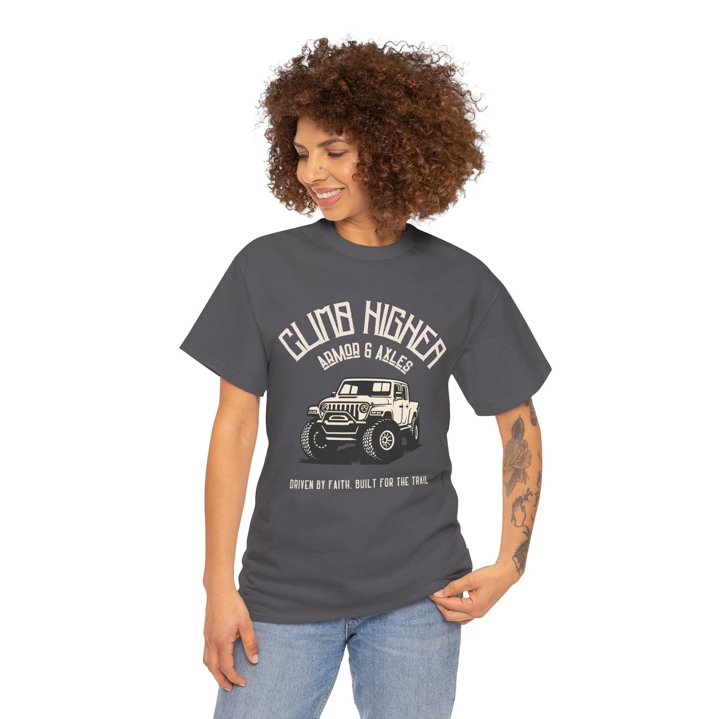 Climb Higher Unisex Heavy Cotton Tee