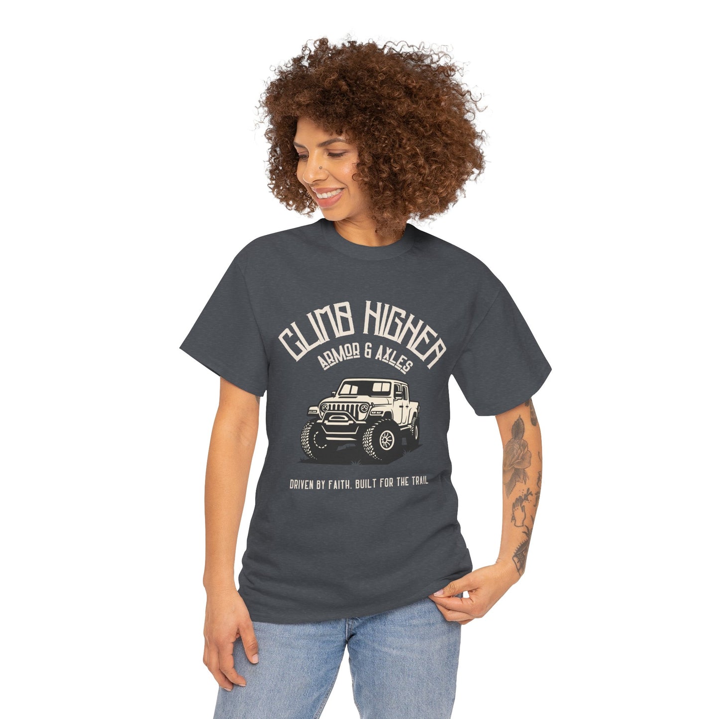Climb Higher Unisex Heavy Cotton Tee
