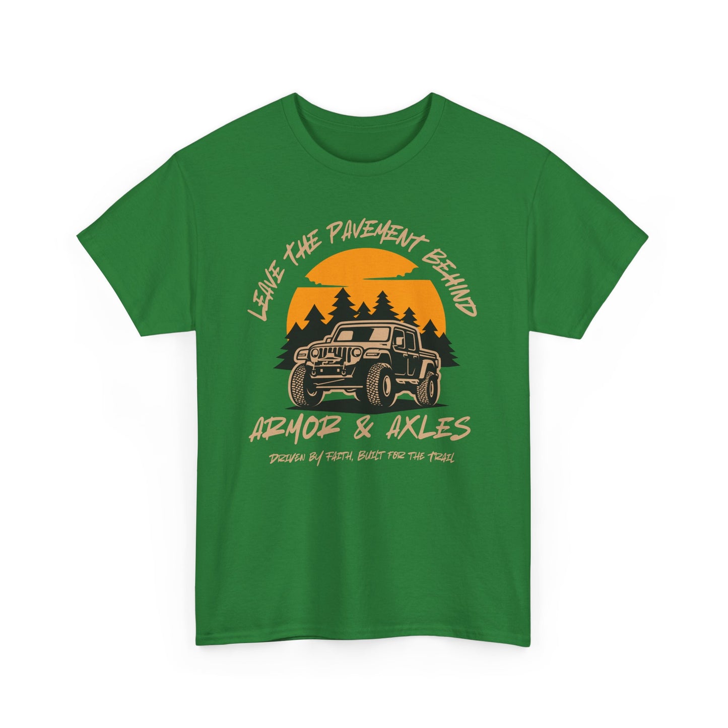 Leave The Pavement Behind Heavy Cotton Tee