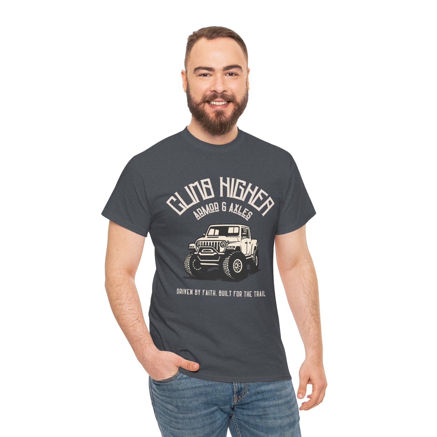 Climb Higher Unisex Heavy Cotton Tee