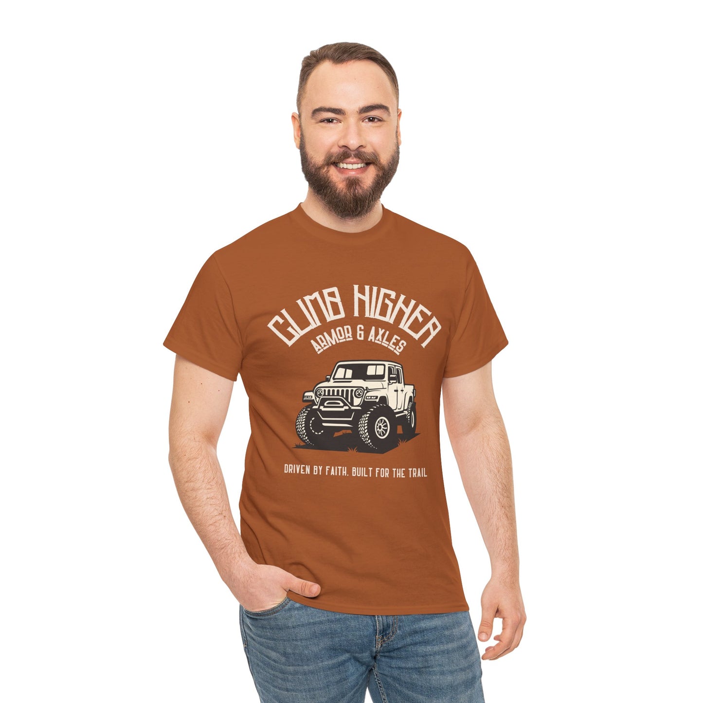 Climb Higher Unisex Heavy Cotton Tee
