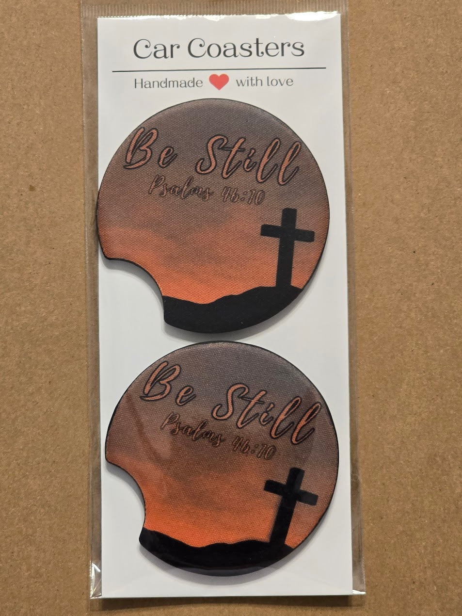 Neoprene Car Coasters – Pack of 2 | Personalized Auto Accessories