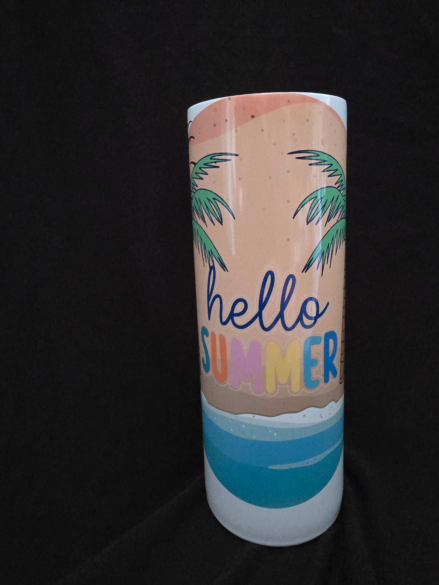 Hello Summer Tumbler 20oz