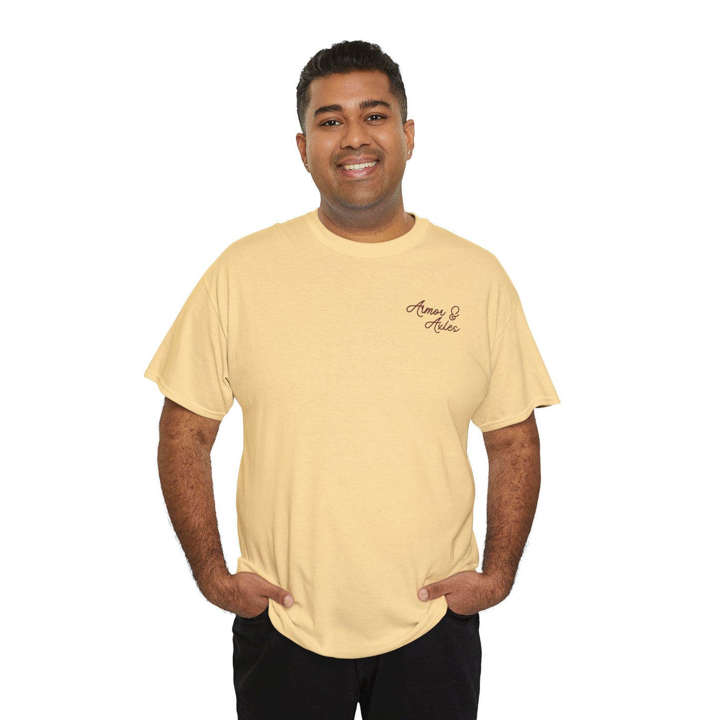 Find Your Peace Unisex Heavy Cotton Tee - Relaxed Vibe Shirt for Adventure Seekers