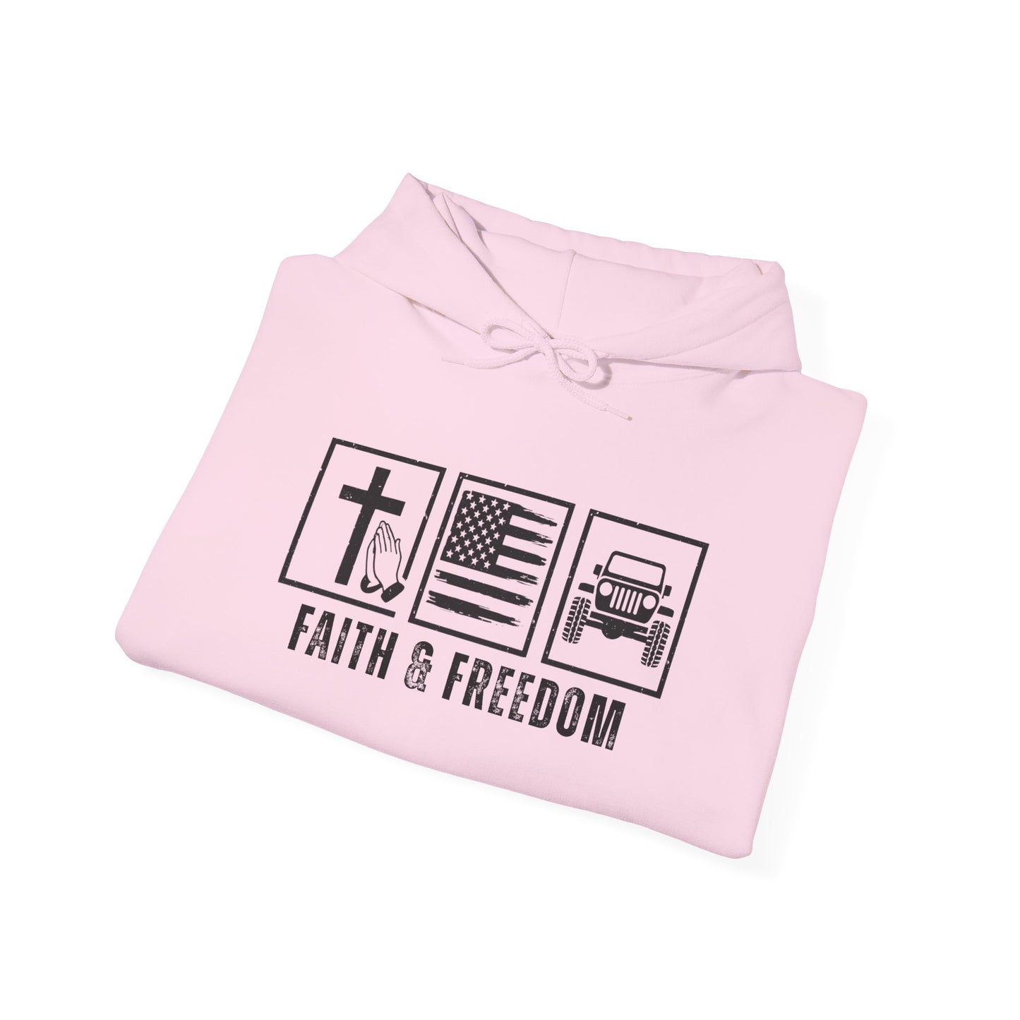 Faith and Freedom Hooded Sweatshirt