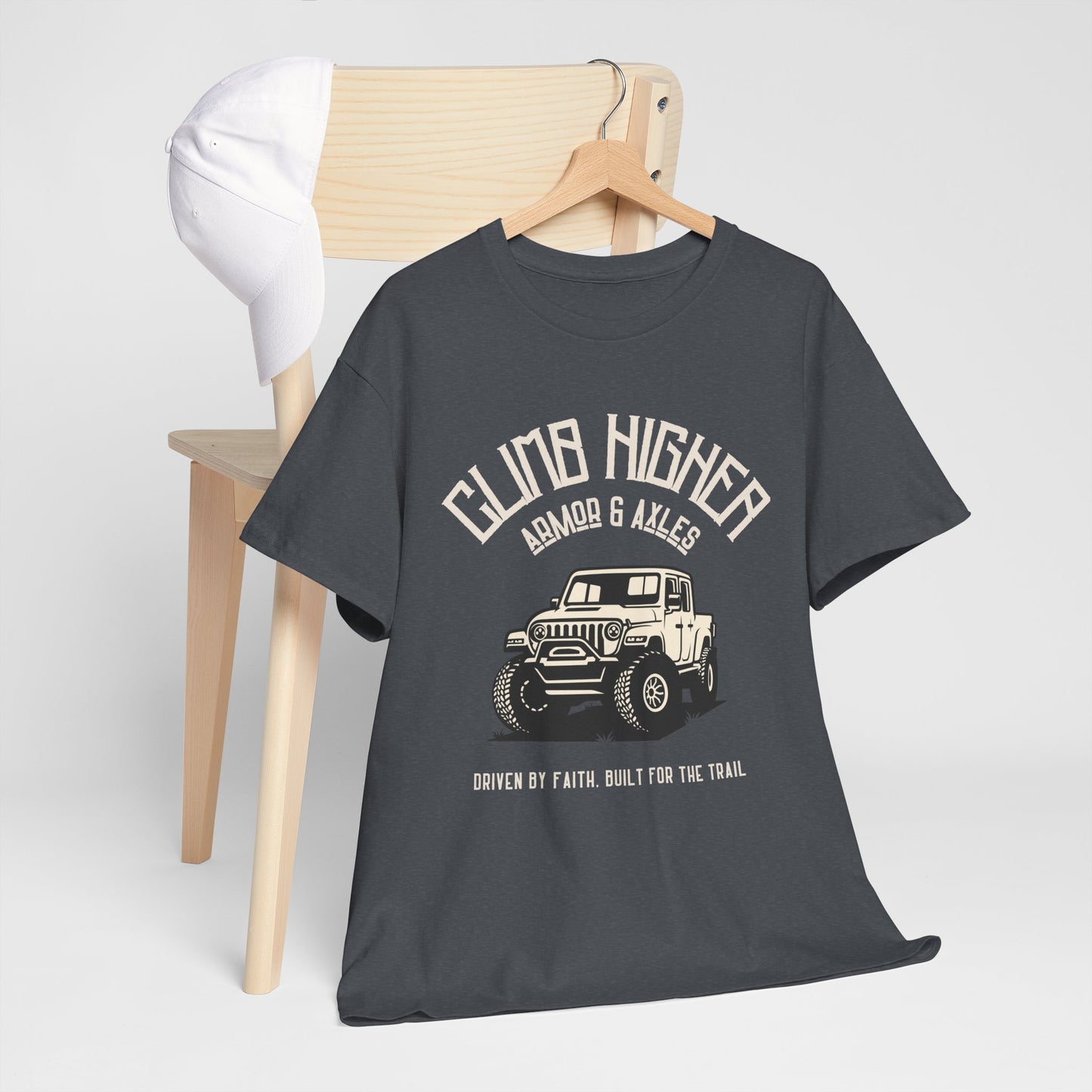 Climb Higher Unisex Heavy Cotton Tee