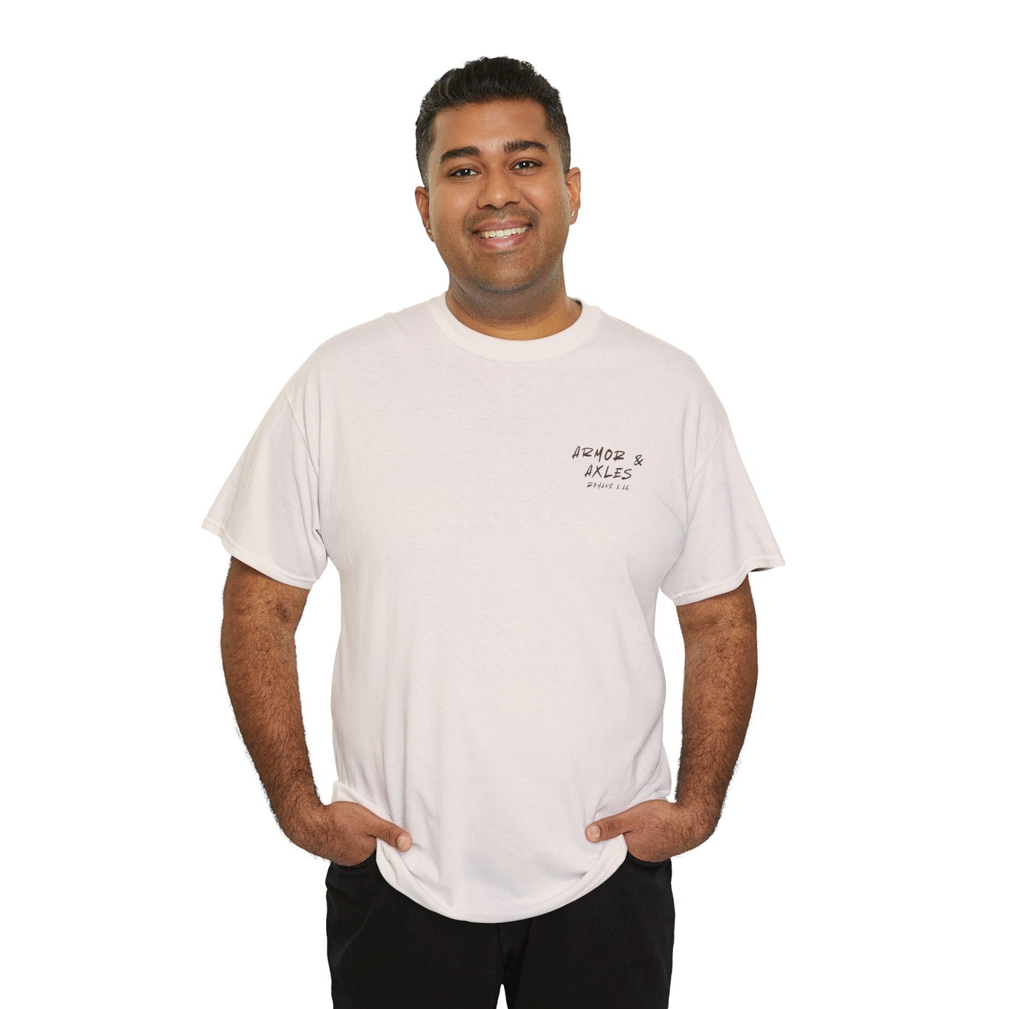Unstoppable Faith Off-Road T-shirt – Romans 1:16