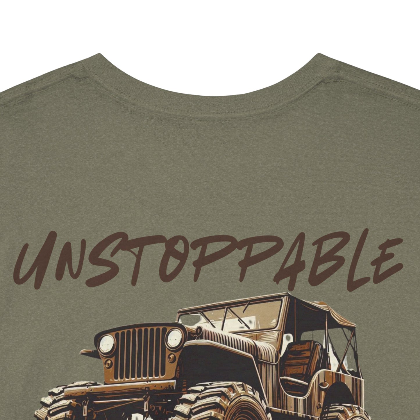 Unstoppable Faith Off-Road T-shirt – Romans 1:16
