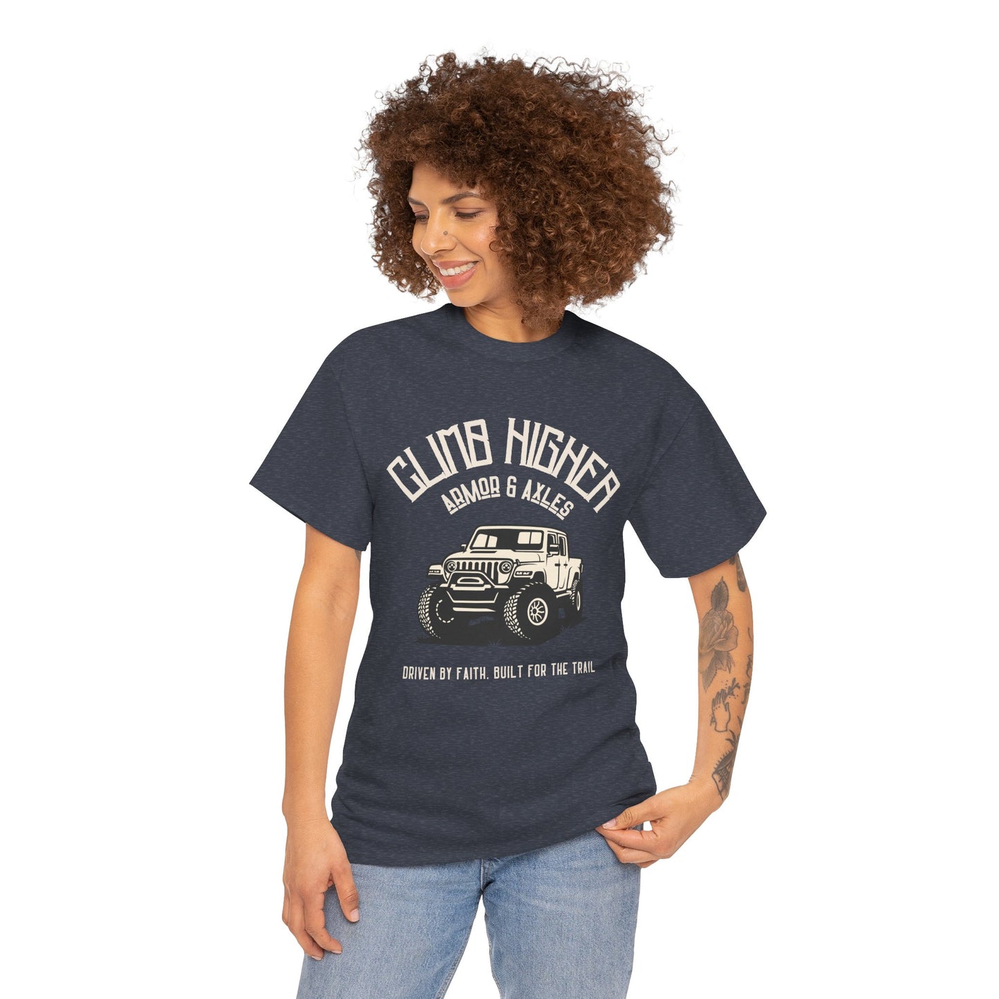 Climb Higher Unisex Heavy Cotton Tee