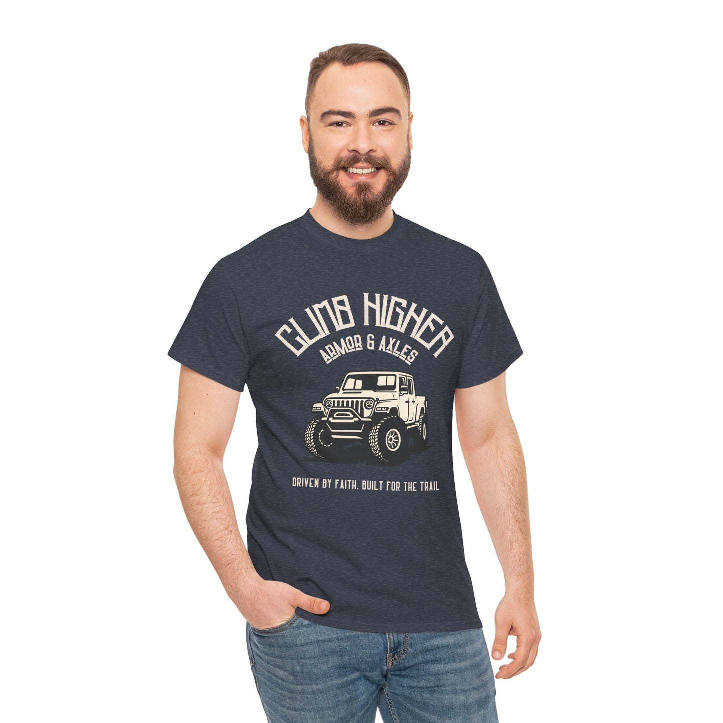 Climb Higher Unisex Heavy Cotton Tee