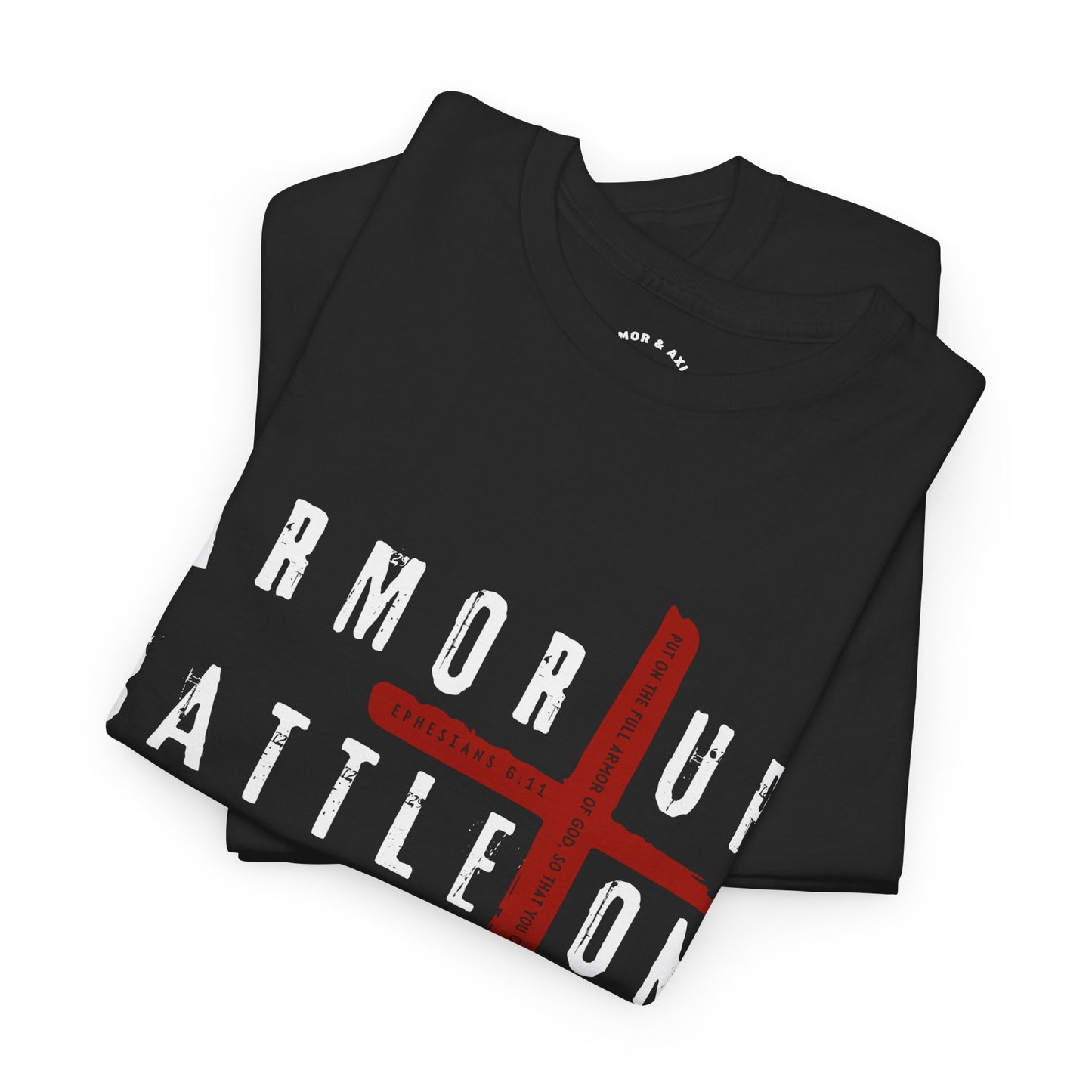 Armor Up Battle On Ephesians 6:11 Heavy Cotton T-Shirt
