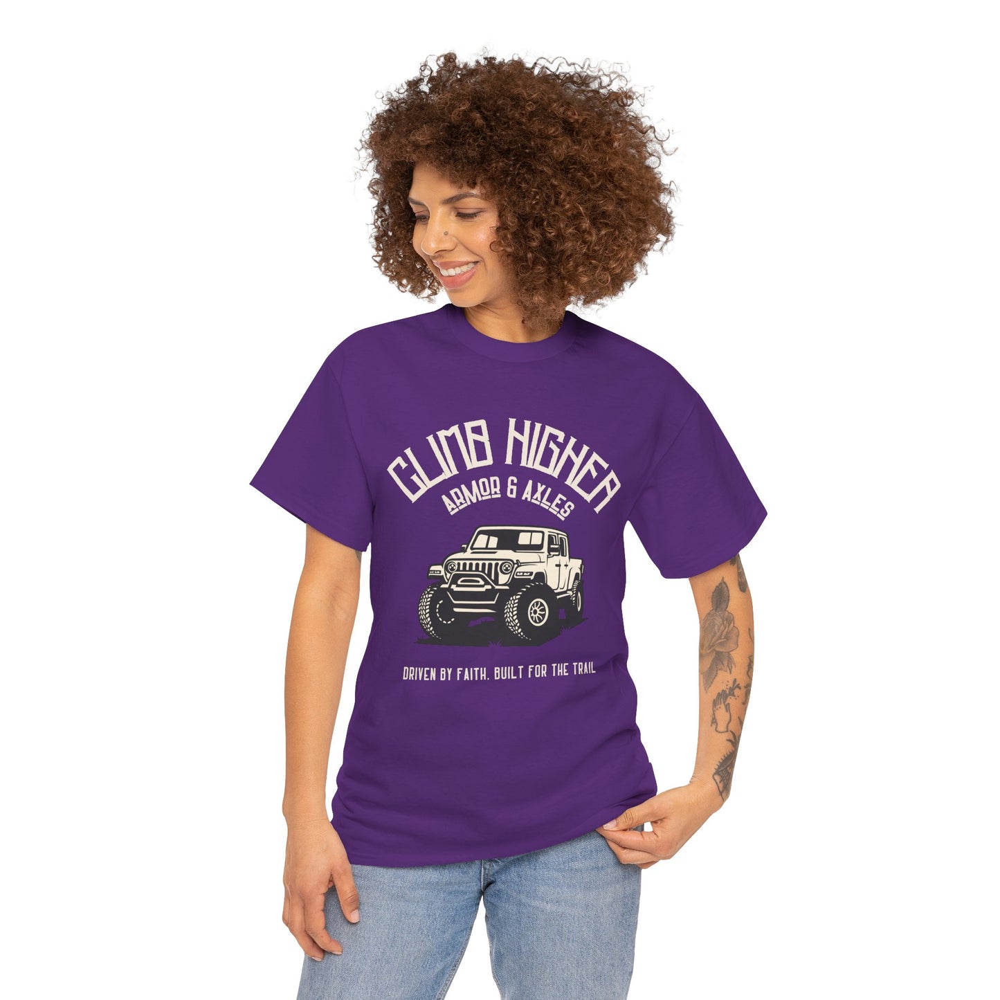 Climb Higher Unisex Heavy Cotton Tee