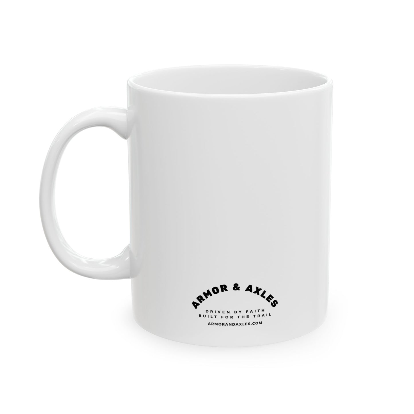 Camping Ceramic Mug with Psalms 8:3