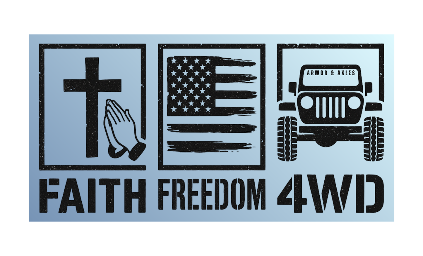 Faith Freedom 4WD Tee
