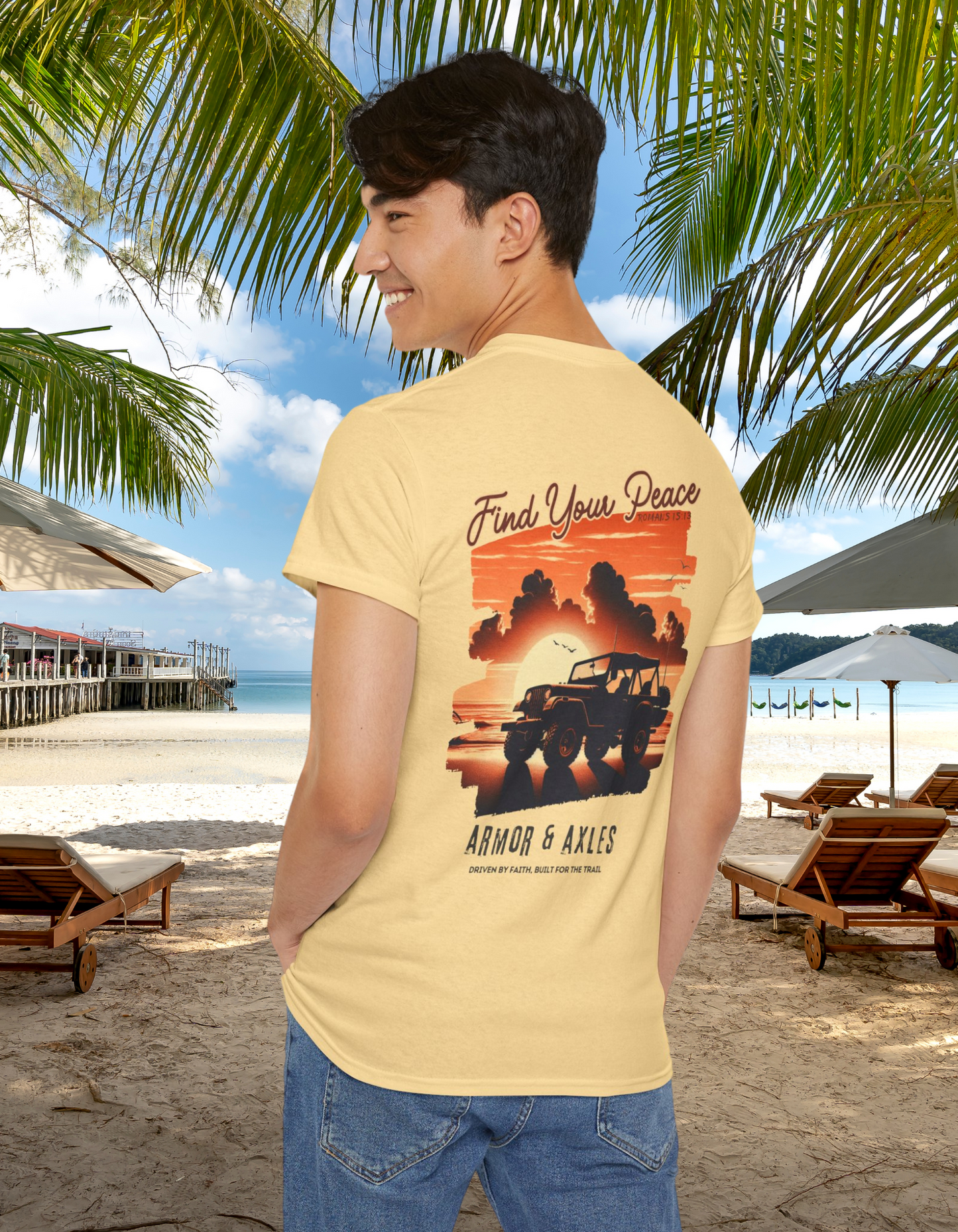 Find Your Peace – Romans 15:13 T-Shirt