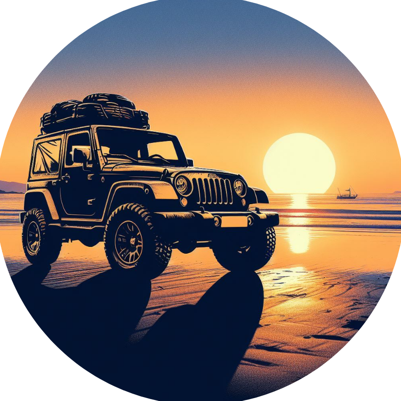 Neoprene Car Coasters – Pack of 2 | Personalized Auto Accessories