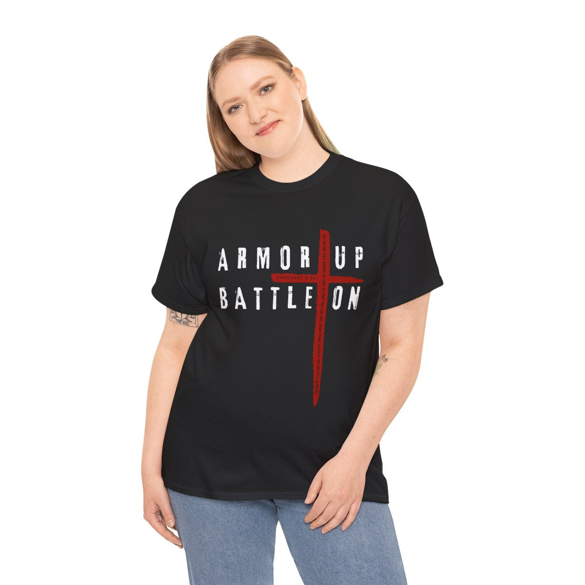 Armor Up Battle On Ephesians 6:11 Tee