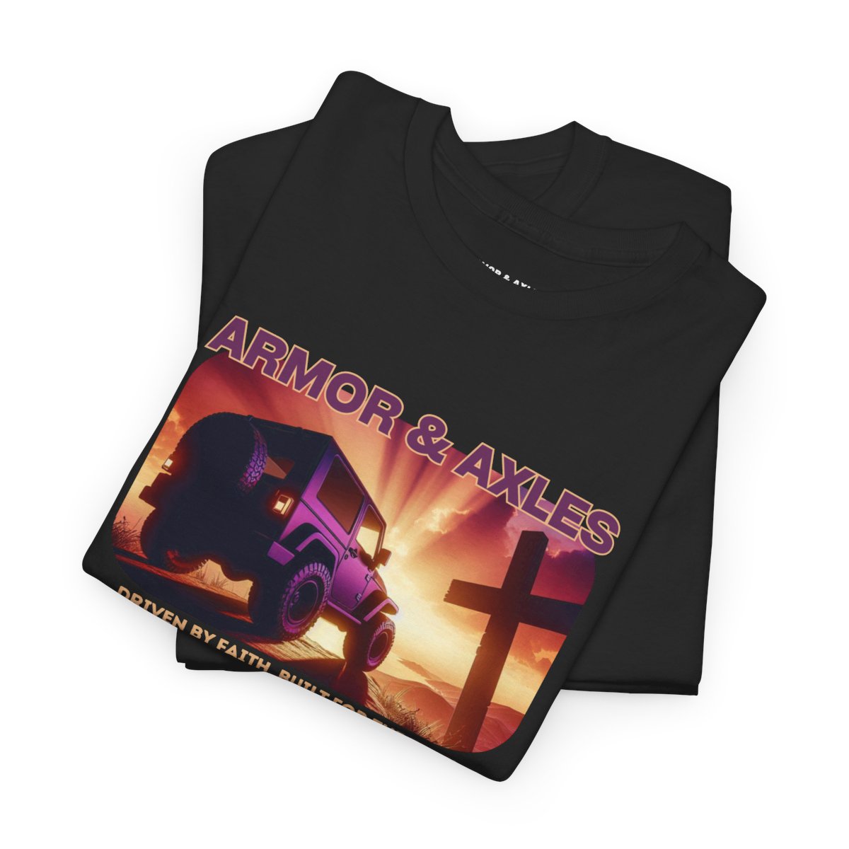 Trails & Redemption – Sunrise Cross Tee