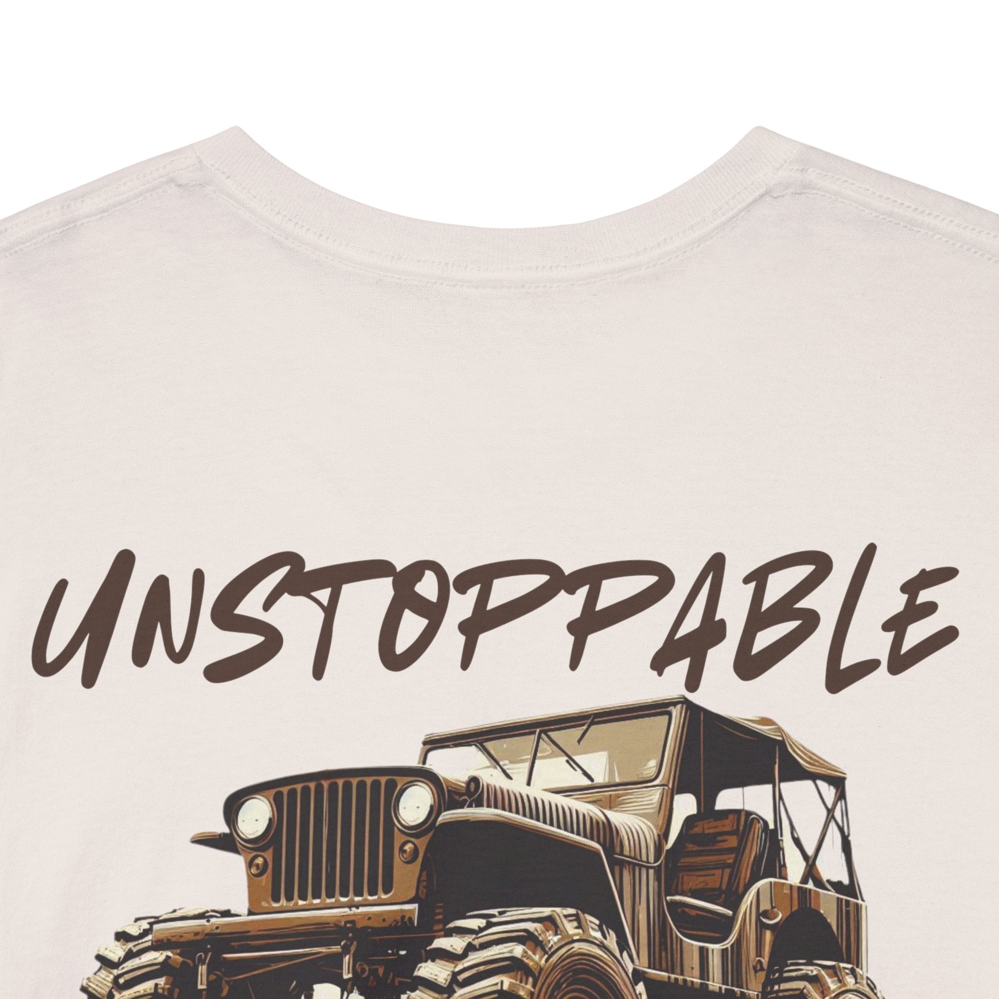 Unstoppable Faith Off-Road T-shirt – Romans 1:16