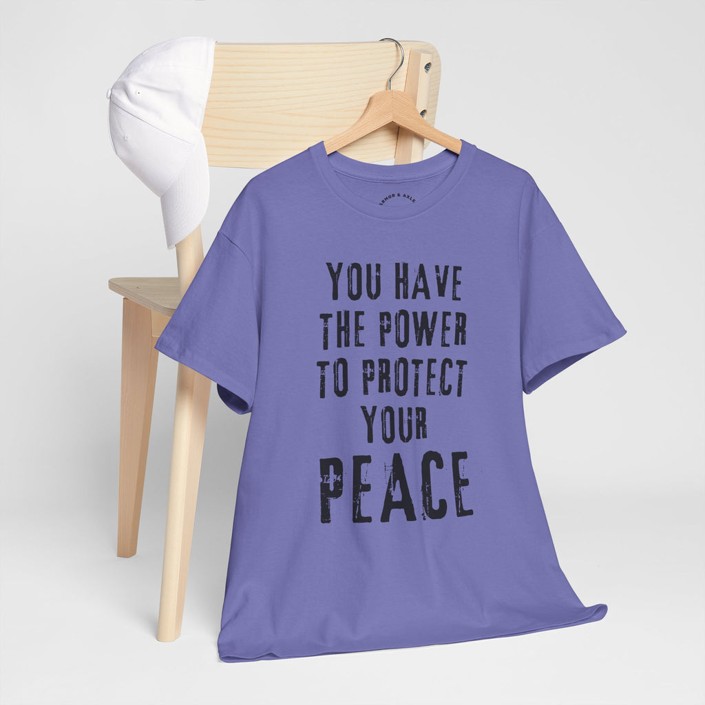 Protect Your Peace Christian Faith T-Shirt | Inspirational Scripture Tee