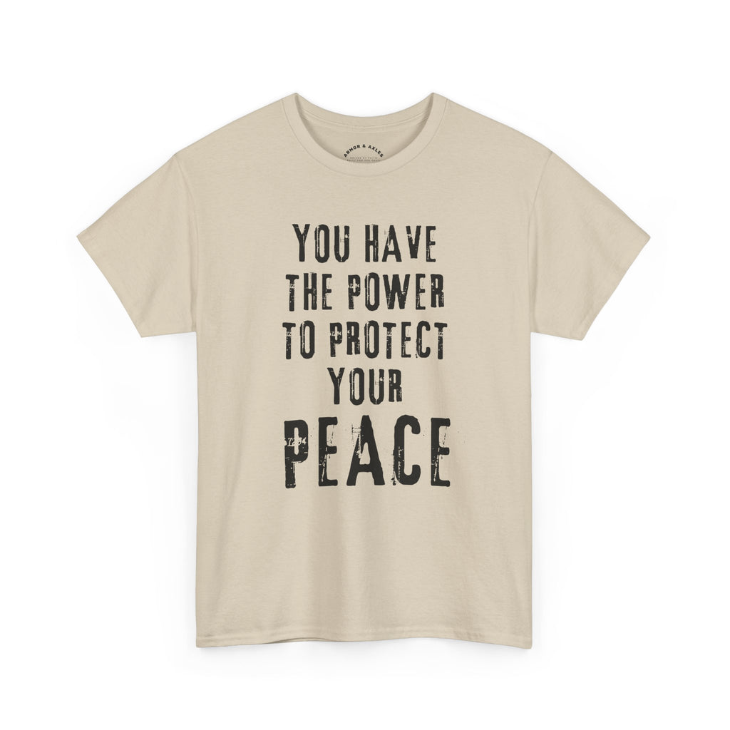 Protect Your Peace Christian Faith T-Shirt | Inspirational Scripture Tee