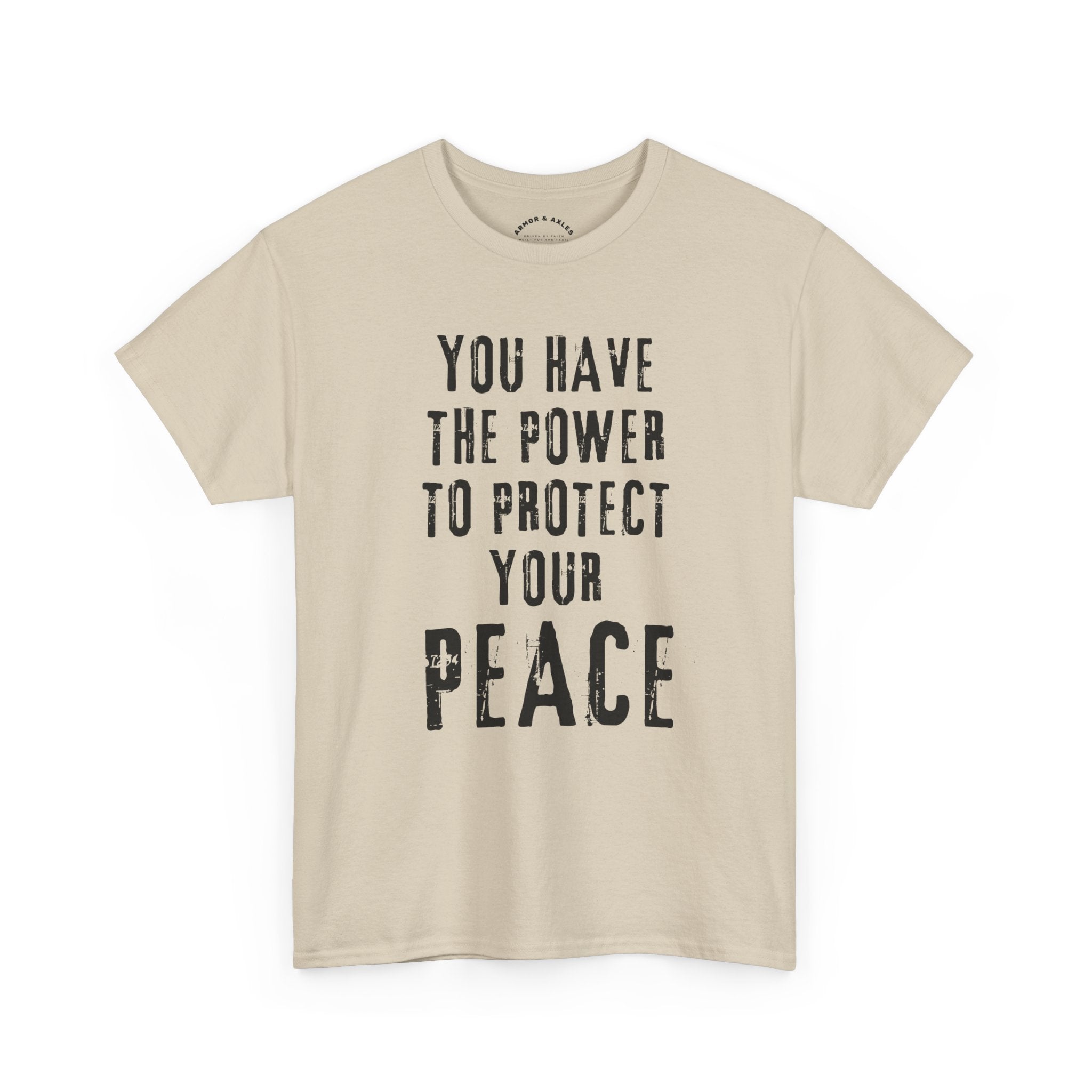 Protect Your Peace Christian Faith T-Shirt | Inspirational Scripture Tee