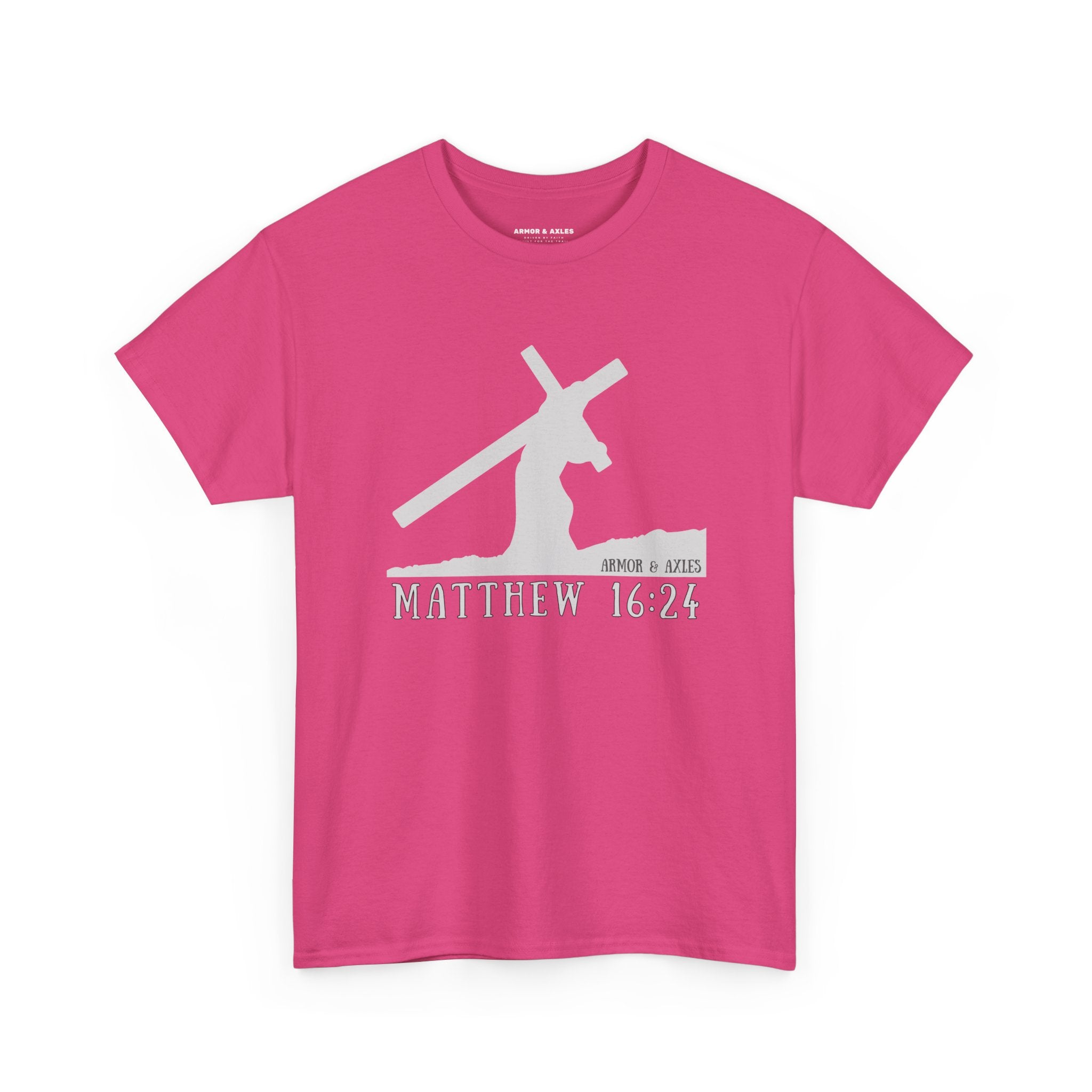 Carry the Cross – Matthew 16:24 Tee