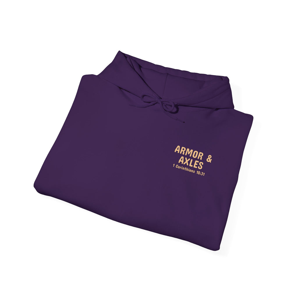 Her Ride Her Rules His Glory Blend Hooded Sweatshirt