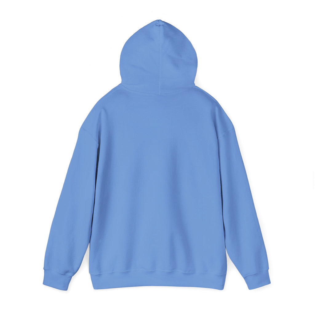 "Be Still" hooded sweatshirt with Psalms 46:10 Bible verse.