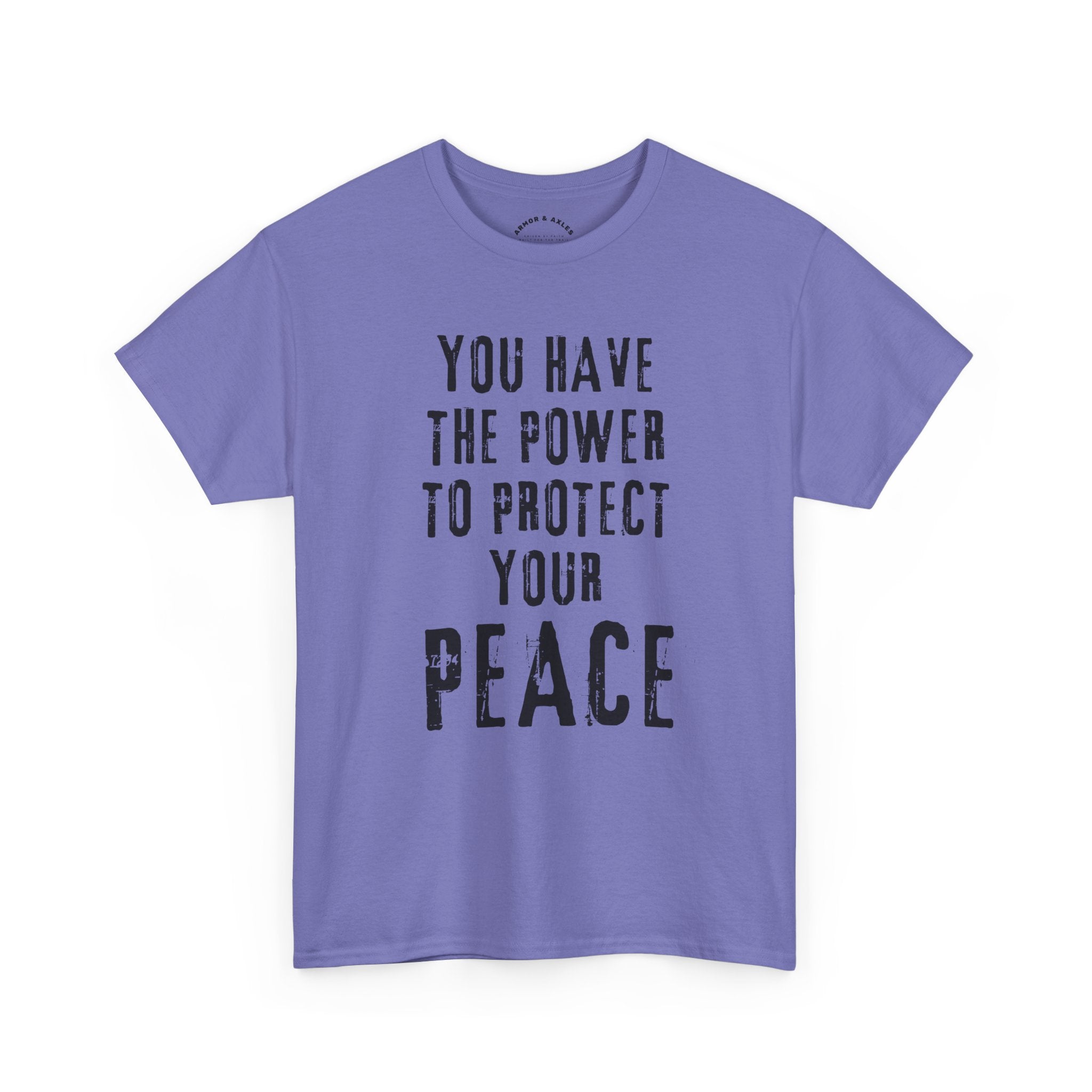Protect Your Peace Christian Faith T-Shirt | Inspirational Scripture Tee