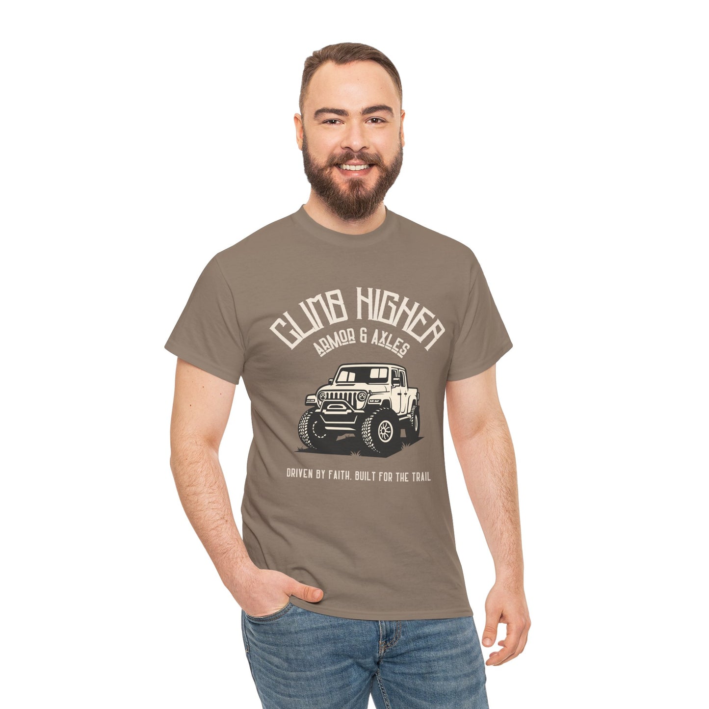 Climb Higher Unisex Heavy Cotton Tee