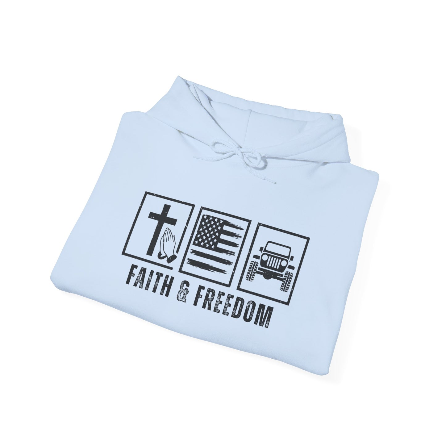 Faith and Freedom Hooded Sweatshirt