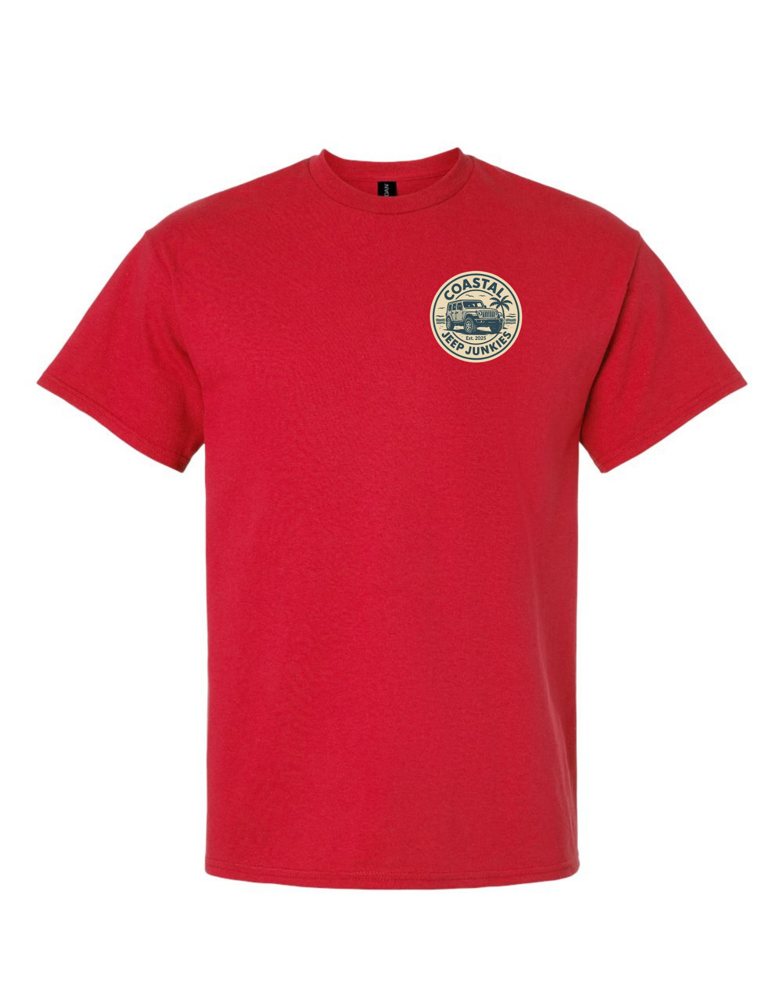 Coastal Jeep Junkies Official Club T-Shirt