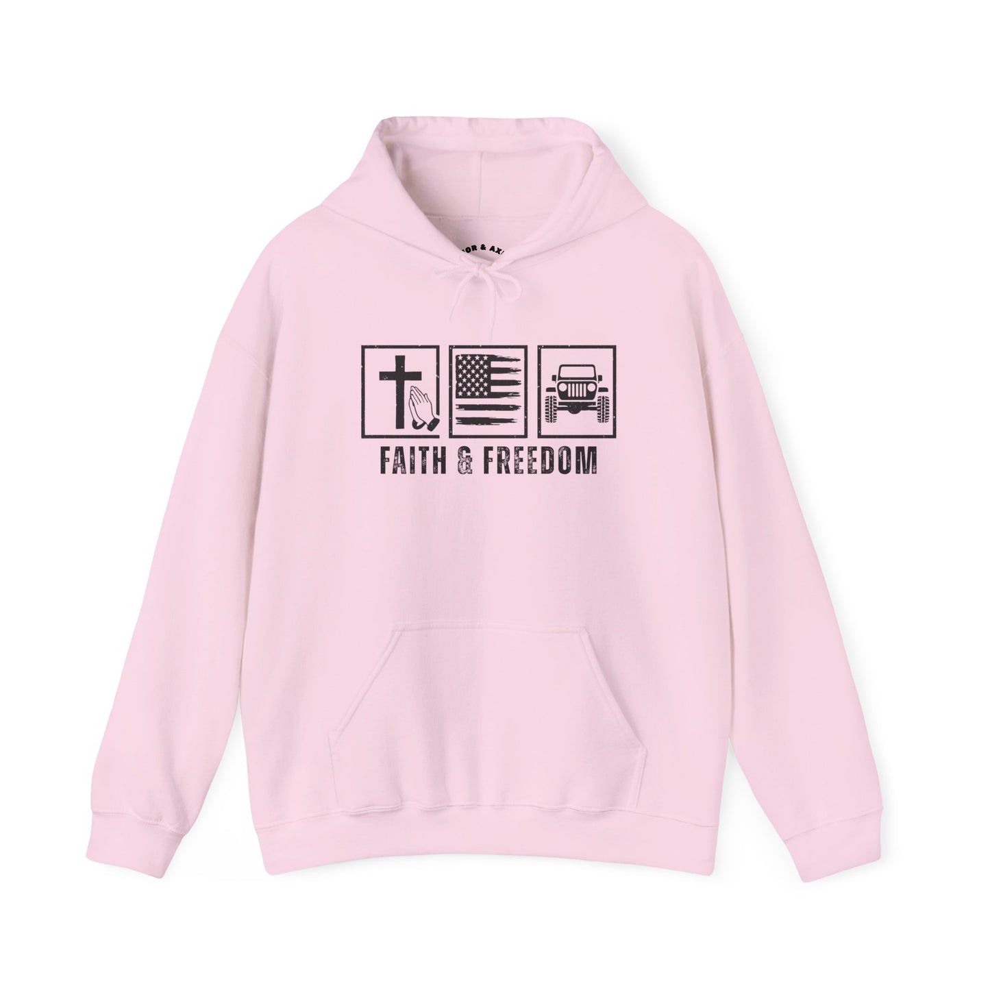 Faith and Freedom Hooded Sweatshirt