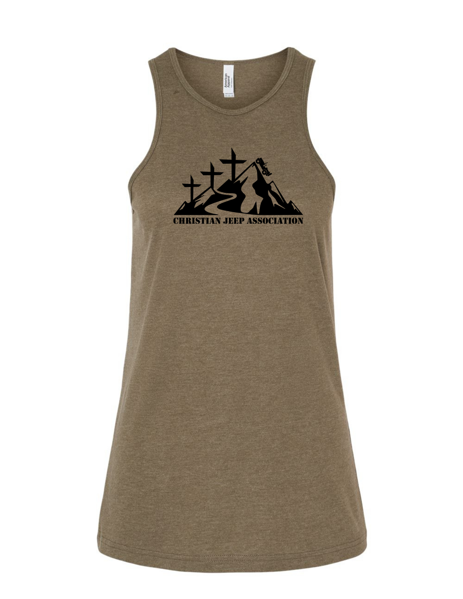 Official Christian Jeep Association Women's Comfort Tank