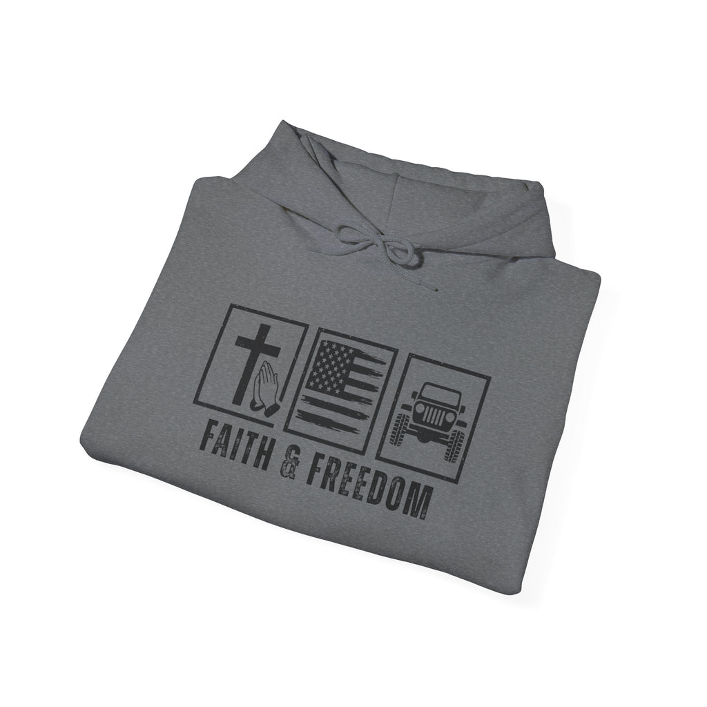 Faith and Freedom Hooded Sweatshirt