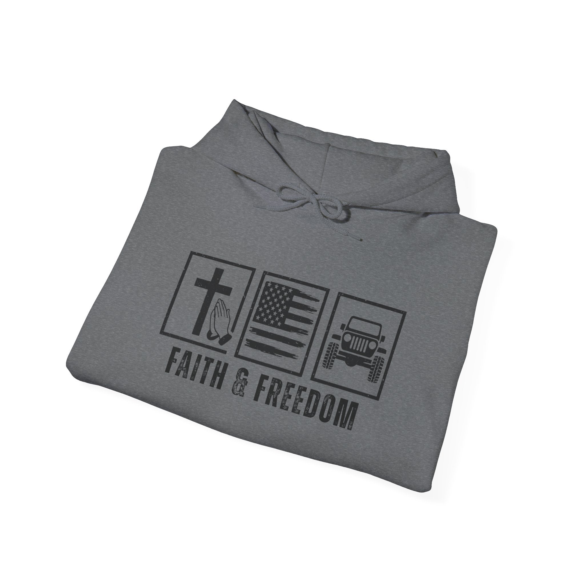 Faith and Freedom Hooded Sweatshirt