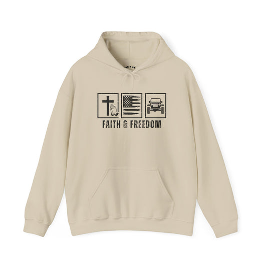 Faith and Freedom Hooded Sweatshirt