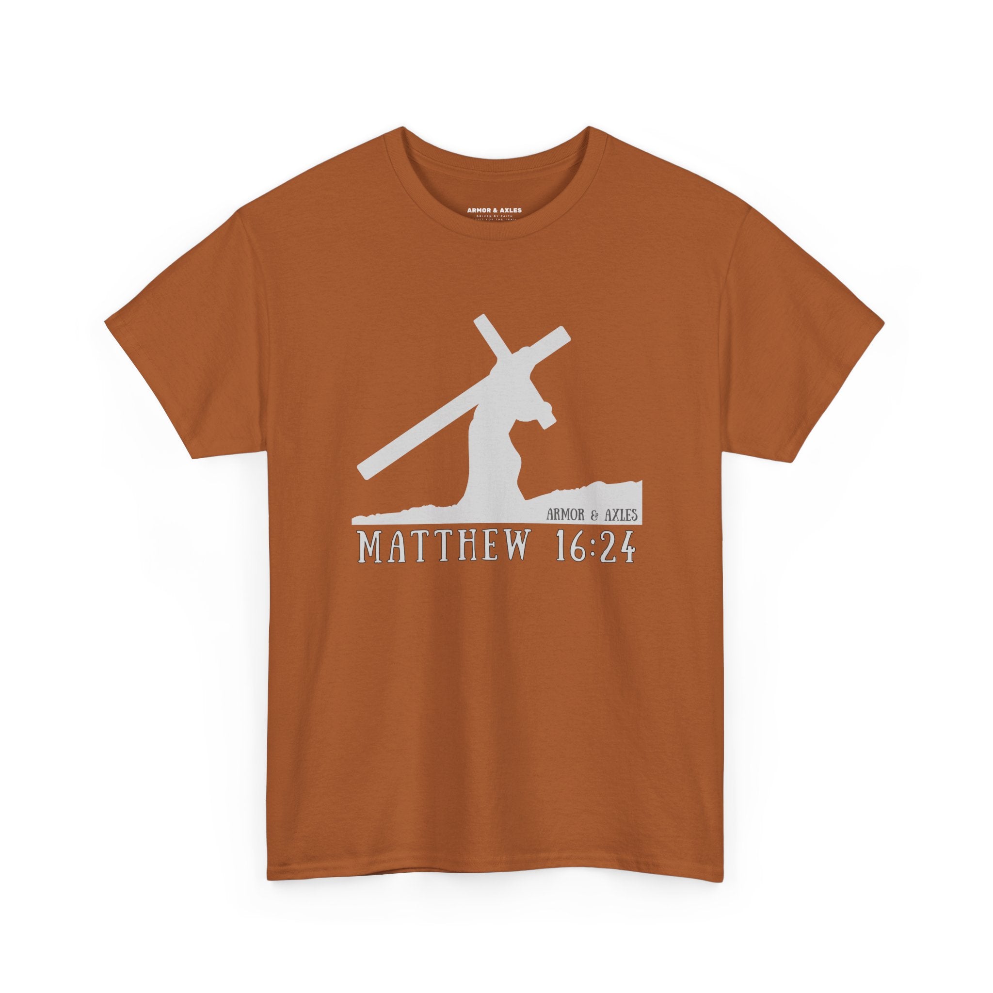 Carry the Cross – Matthew 16:24 Tee