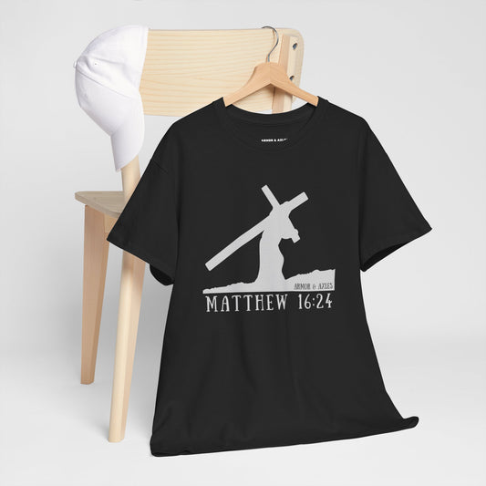 Carry the Cross – Matthew 16:24 Tee